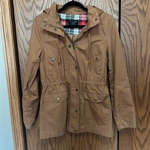 Love Tree Hooded Anorak Jacket